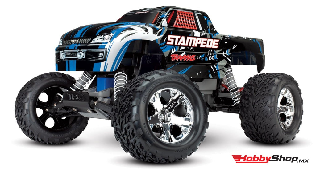 Traxxas - Stampede 1/10 Rtr Monster Truck Azul En Existencia