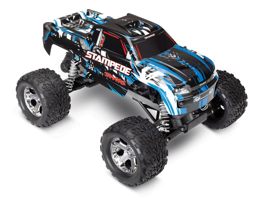 Traxxas - Stampede 1/10 Rtr Monster Truck Azul En Existencia