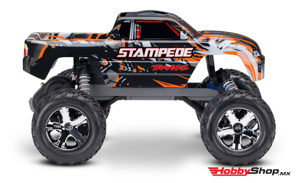 Traxxas - Stampede 1/10 Rtr Monster Truck Naranja En Existencia