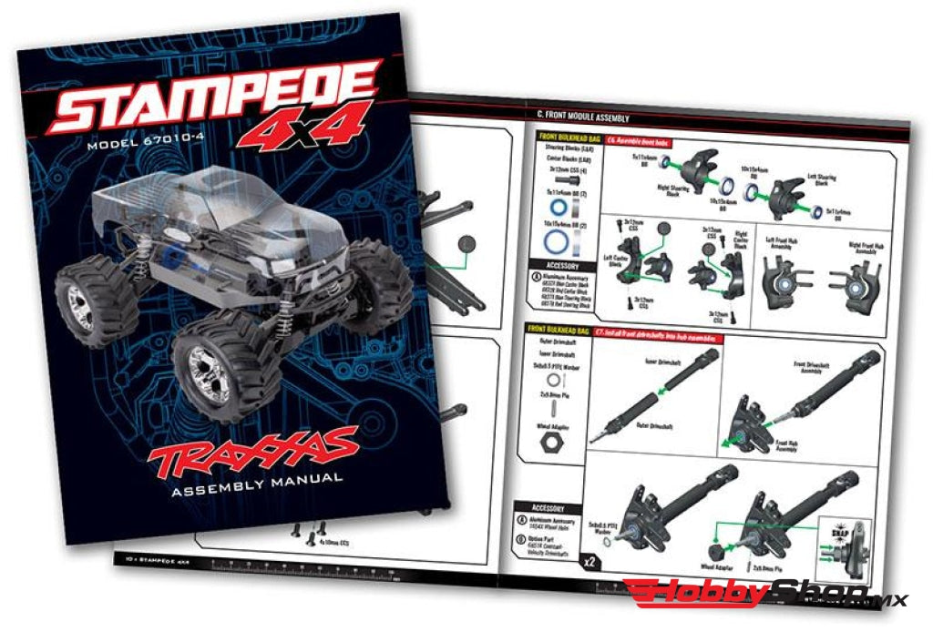 Stampede 4X4 Unassembled Kit 67010-4 Sobrepedido