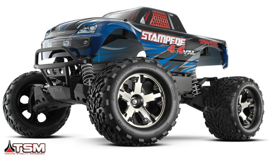 Traxxas - Stampede 4X4 Vxl Brushless 1/10 4Wd Rtr Monster Truck Azul Sobrepedido