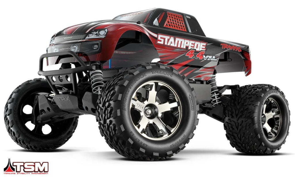 Traxxas - Stampede 4X4 Vxl Brushless 1/10 4Wd Rtr Monster Truck Rojo Sobrepedido