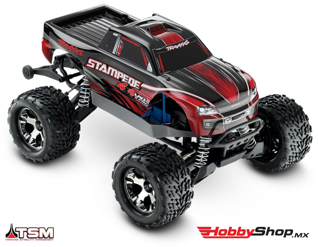 Traxxas - Stampede 4X4 Vxl Brushless 1/10 4Wd Rtr Monster Truck Rojo Sobrepedido