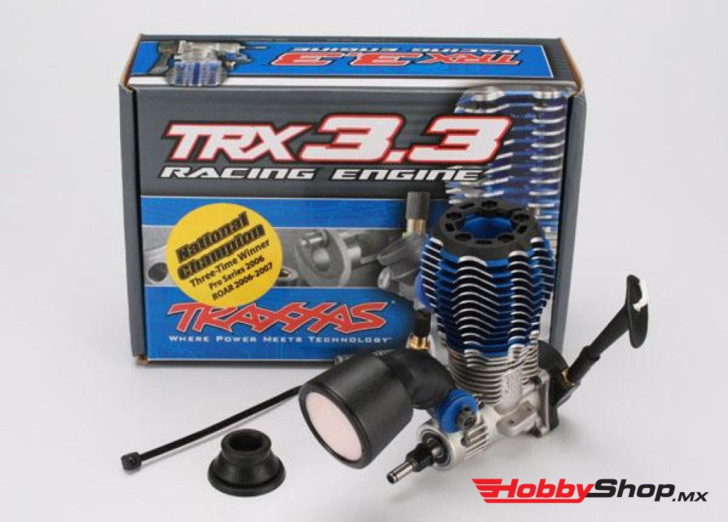 Traxxas - Trx 3.3 Tapón Estándar De Eje Ips Escape Trasero Motor Carburador Deslizante (Arranque Por