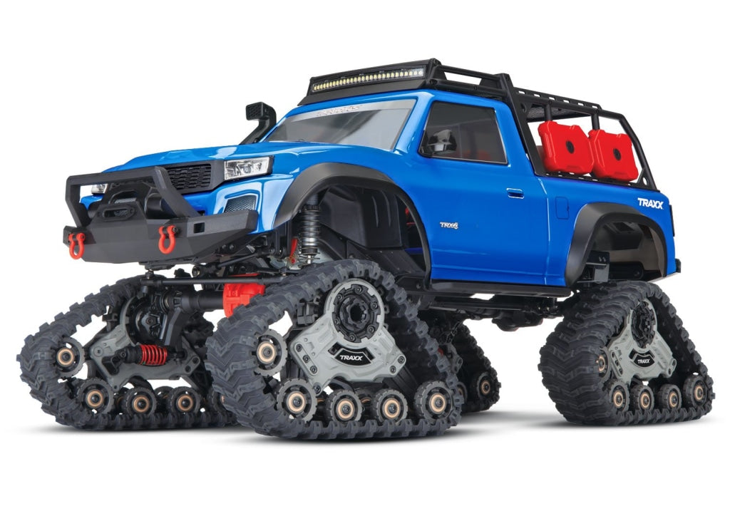 Traxxas - Trx-4 1/10 Scale Trail Rock Crawler W/all-Terrain Traxx Azul Sobrepedido