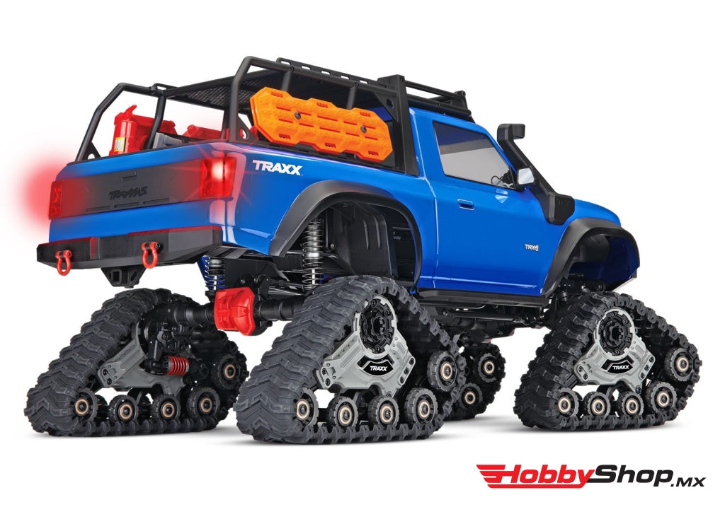 Traxxas - Trx-4 1/10 Scale Trail Rock Crawler W/all-Terrain Traxx Azul Sobrepedido