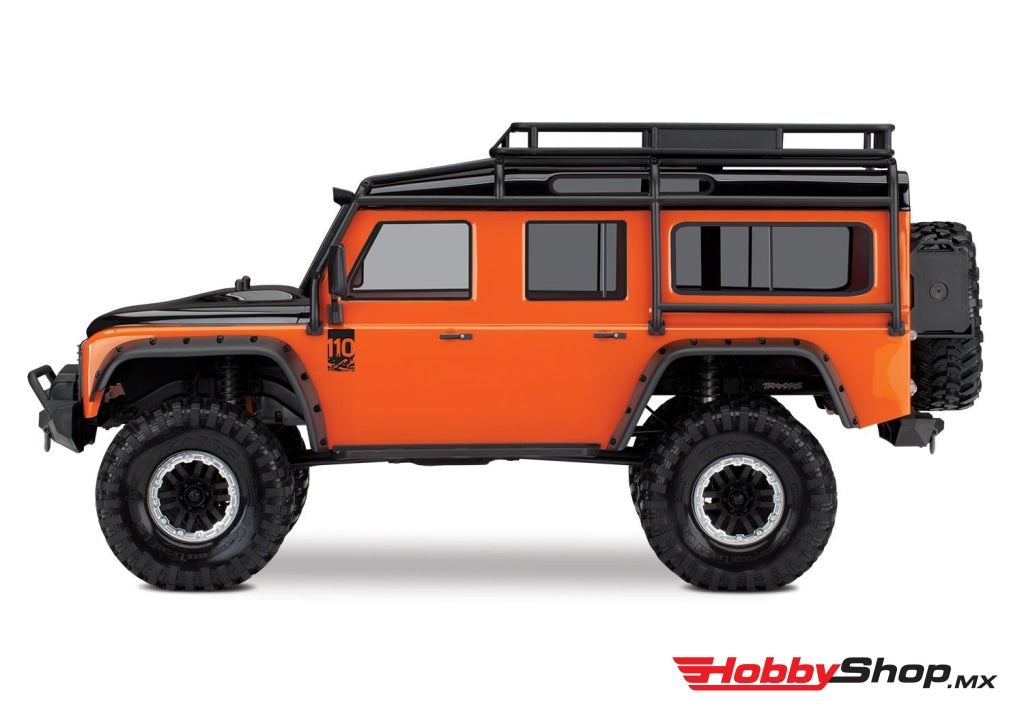 Traxxas - Trx-4 1/10 Scale Trail Rock Crawler W/land Rover Defender Body Naranja Sobrepedido