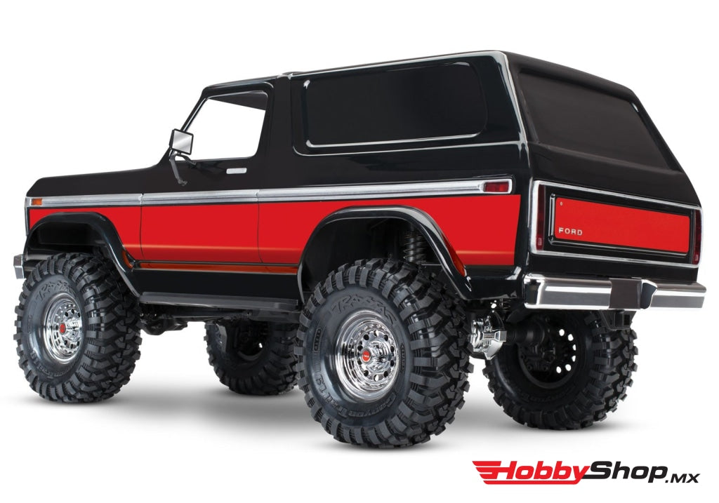 Traxxas - Trx-4 1/10 Trail Crawler Truck W/79 Bronco Ranger Xlt Body Roja Sobrepedido