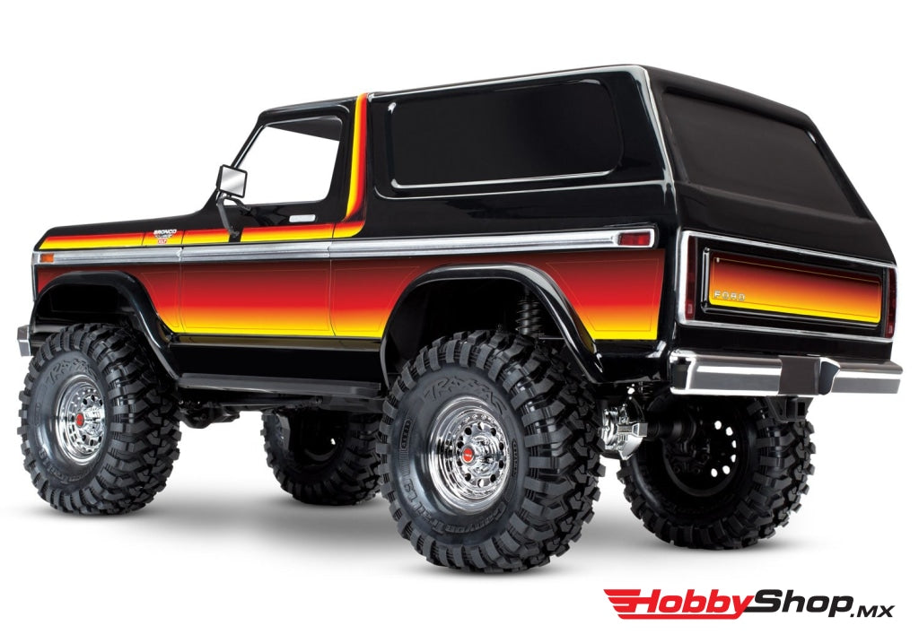 Traxxas - Trx-4 1/10 Trail Crawler Truck W/79 Bronco Ranger Xlt Body Sunset En Existencia