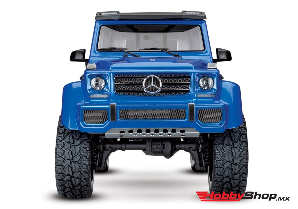 Traxxas - Trx-4 1/10 Trail Crawler Truck W/mercedes-Benz G500 4X4² Body Azul Sobrepedido
