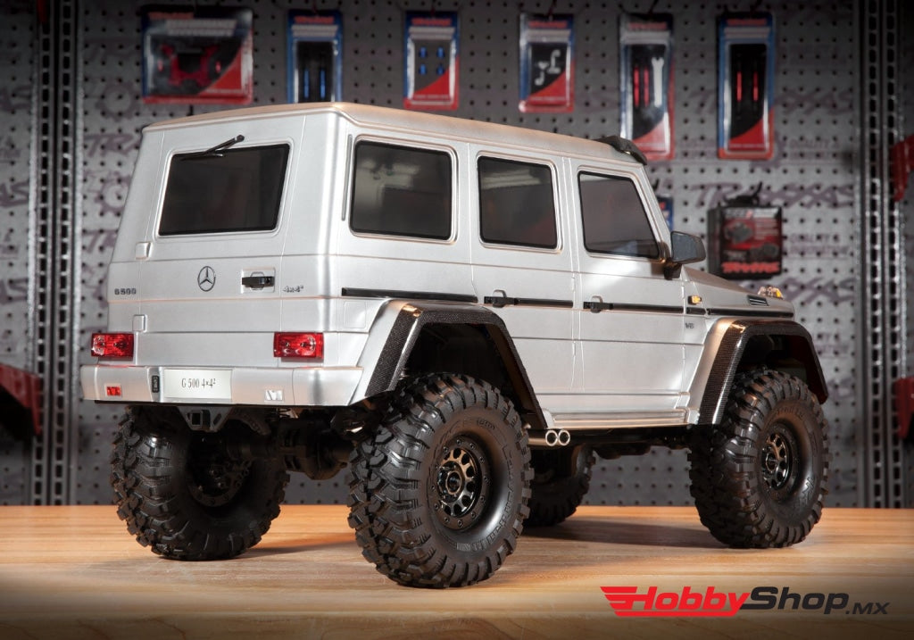 Traxxas - Trx-4 1/10 Trail Crawler Truck W/mercedes-Benz G500 4X4² Body Blanca Sobrepedido