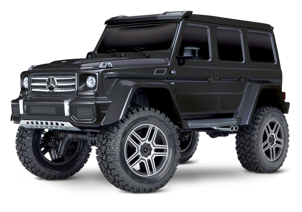 Traxxas - Trx-4 1/10 Trail Crawler Truck W/mercedes-Benz G500 4X4² Body Negra Sobrepedido