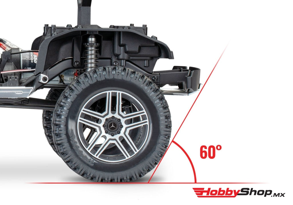 Traxxas - Trx-4 1/10 Trail Crawler Truck W/mercedes-Benz G500 4X4² Body Roja Sobrepedido