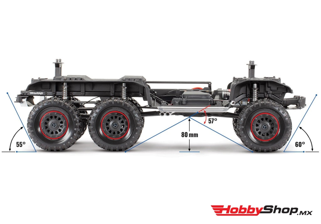 Trx-6 Scale And Trail Crawler With Mercedes-Benz® G 63 Amg 6X6 88096-4 Sobrepedido