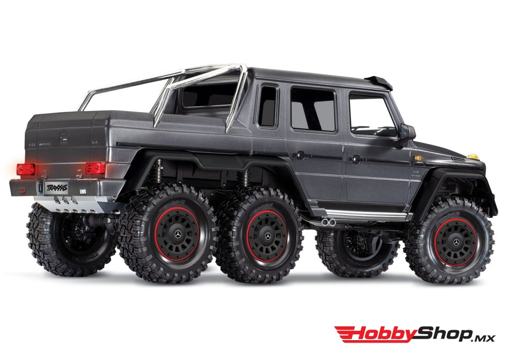 Traxxas - Trx-6 1/10 6X6 Trail Crawler Truck W/mercedes-Benz G 63 Amg Body Plata Sobrepedido