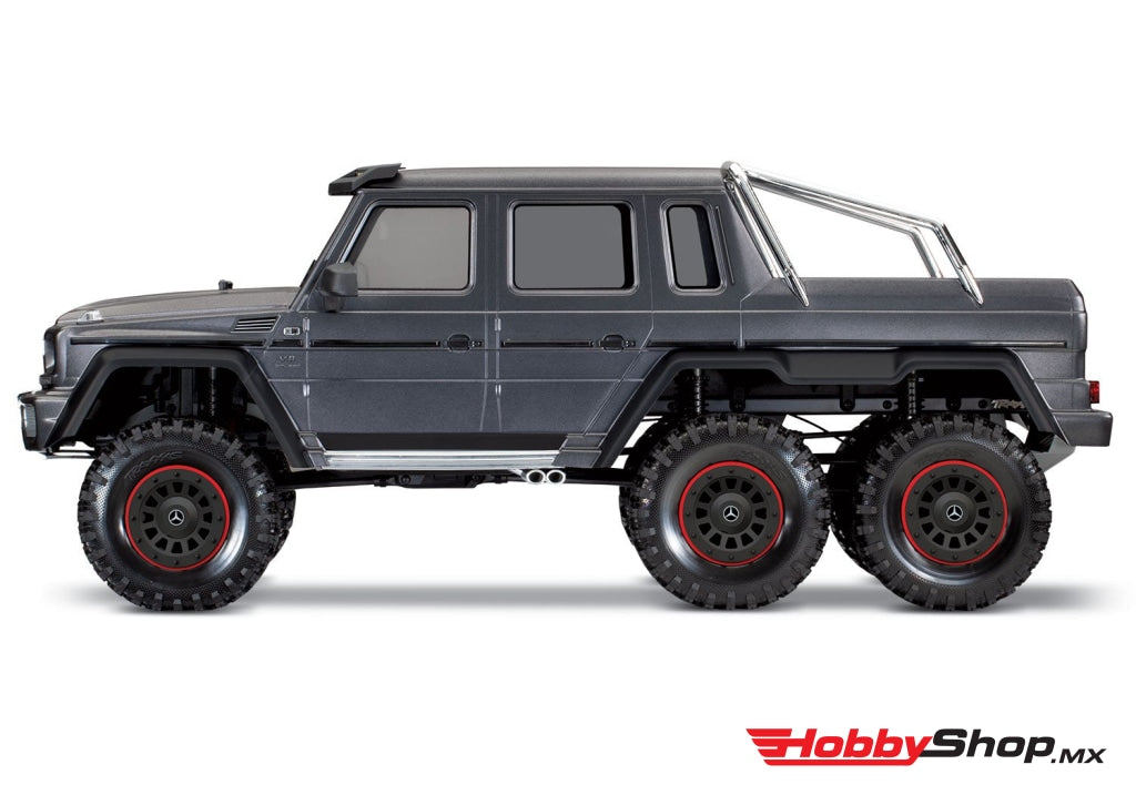 Traxxas - Trx-6 1/10 6X6 Trail Crawler Truck W/mercedes-Benz G 63 Amg Body Plata Sobrepedido