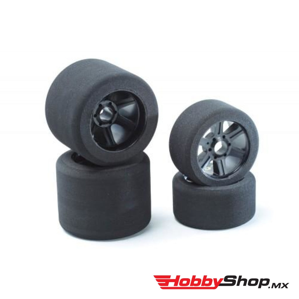 Ulti Tires - 1/8 Foam Tire (Rear) 1Pair Carbon Rims Shore 35Wc Rin Negro En Existencia