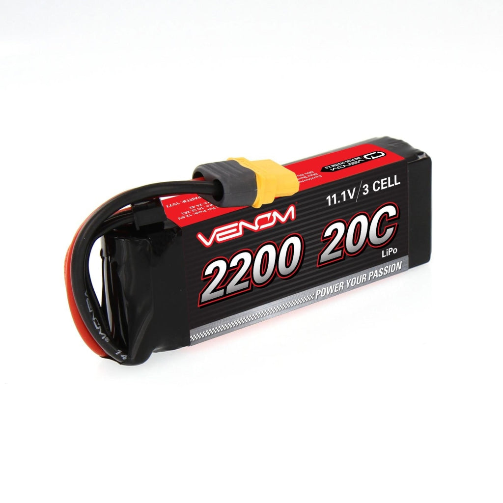 Drive 20C 3S 2200Mah 11.1V Lipo Battery With Uni 2.0 Plug Vnr1577 En Existencia
