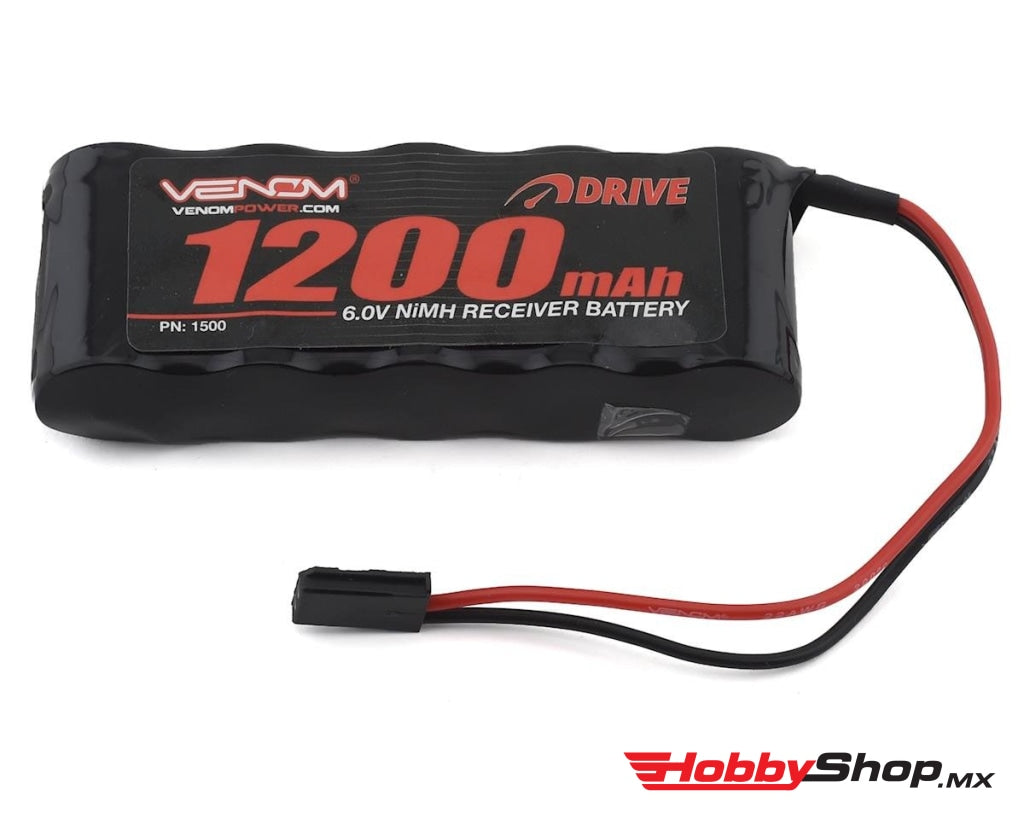 Venom Racing - Drive 6V 1200Mah Nimh Flat Receiver Battery En Existencia