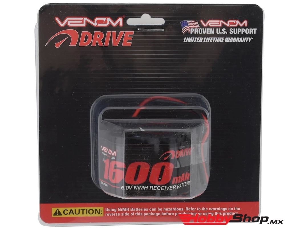 Venom Racing - Drive 6V 1600Mah Nimh Hump Batería Del Receptor En Existencia