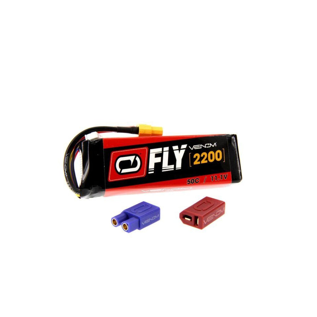 Venom Racing - Fly 50C 3S 2200Mah 11.1V Lipo Universal 2.0 Plug En Existencia