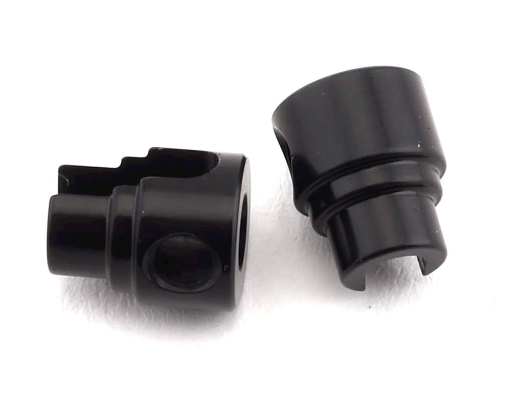 Xray - Aluminum Cutted Anti-Roll Bar Collar O2.7 Black (2) En Existencia