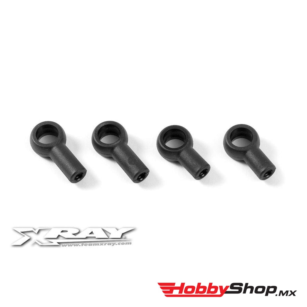 Xray - Composite Rear Upper Camber Link Ball Joint 5.8Mm Short & Long (2+2) En Existencia