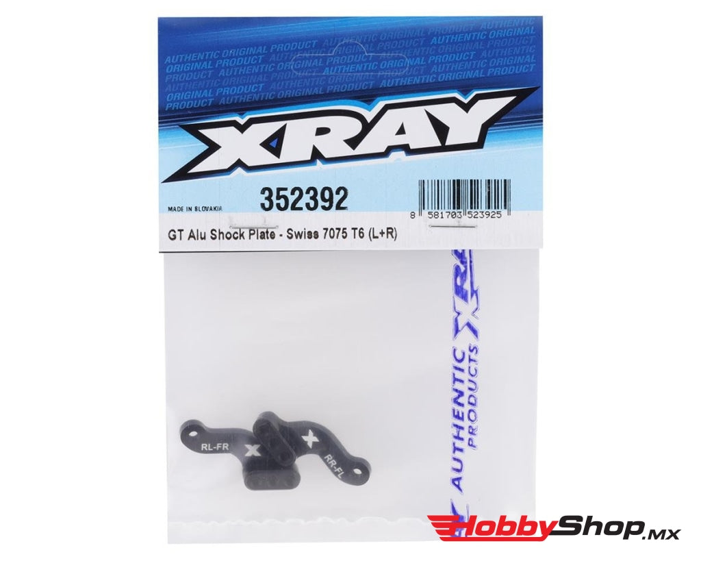 Xray - Gt Alu Shock Plate Swiss 7075 T6 (L+R) En Existencia