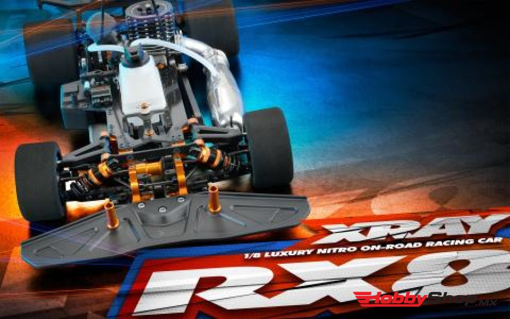 Xray Rx8 - 2018 Specs 1/8 Luxury Nitro On-Road Car Xray340006 Sobrepedido